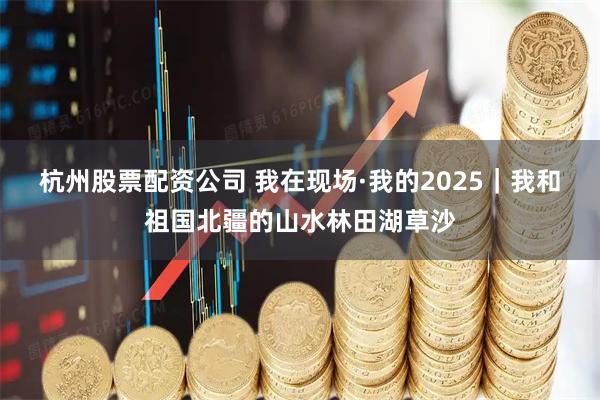 杭州股票配资公司 我在现场·我的2025｜我和祖国北疆的山水林田湖草沙